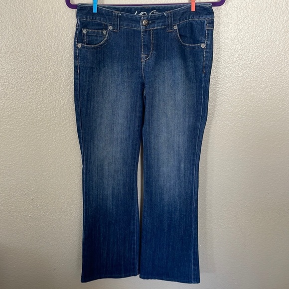 Inc International Concepts Regular Fit Boot Leg Jeans Size 4P - Picture 1 of 11